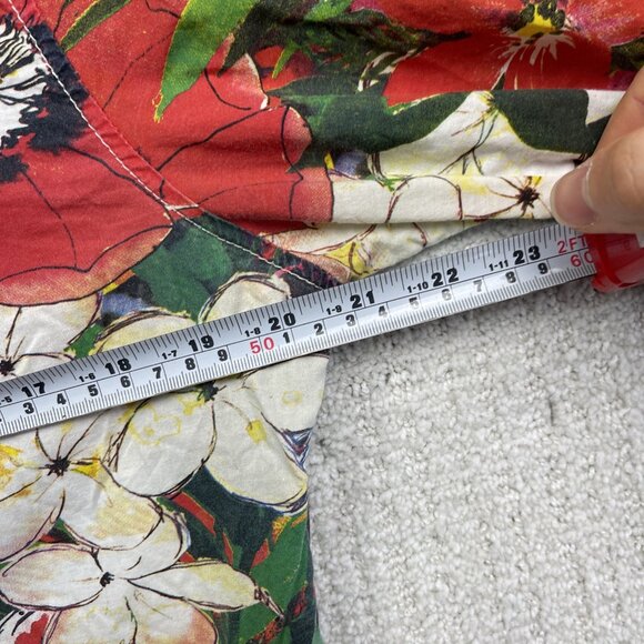 Desigual Colorful Floral Button-Down Shirt - Picture 8 of 15